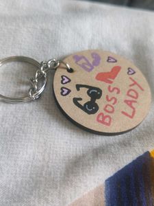 Boss Lady Keychain