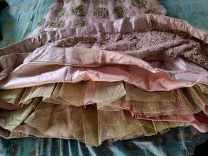 Stunning Pink Embroidered Lehenga Set
