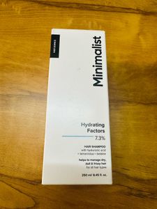 Minimalist Hydrating Hair 7.3%Shampoo