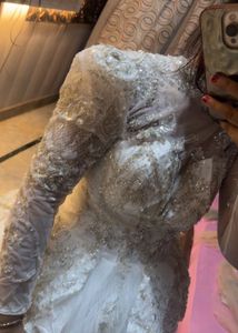 Bridal gown with Intricate Embellish🦋