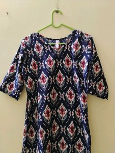 Navy Blue Kurta
