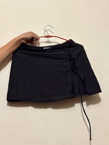 Black Mini tennis Skirt