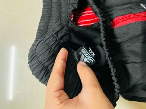 3line zip Adidas Track Pants
