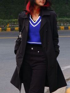 Royal Blue V-Neck Sweater Vest