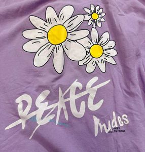 👾Purple Graphic T-Shirt