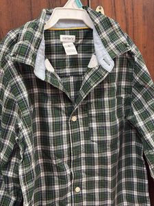 Carter's Plaid Long Sleeve Shirt