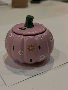 Trick or Treat handmade pumpkin pots