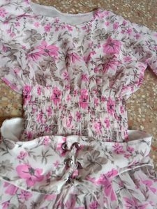 Floral Print Mini Dress