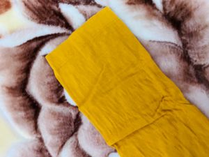 Mustard Kurta For Gents , M Size