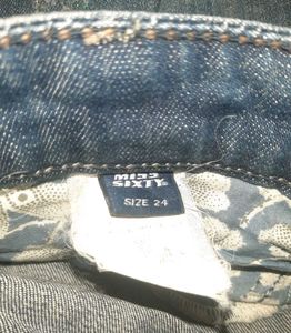 🦋 ICONIC BUTTERFLY BUCKLE DENIM — MISS SIXTY