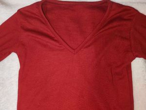 Cozy V-Neck Ribbed Knit Sweater
