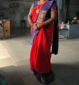 Cotton sungudi saree ( only sare