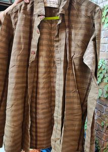 Vintage Striped Casual Shirt