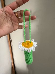 Daisy Balm Holder | Handmade Crochet