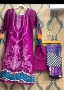Beautiful Magenta Kurta Set