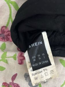 Black Chain Strap Tube Top XS