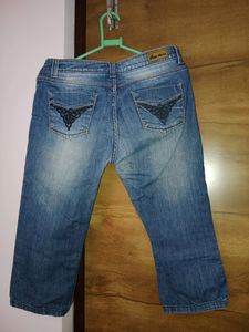 Bare Denim Three Quarter Jeans 👖