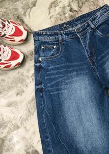 Baggy Blue Wash Unisex Jeans