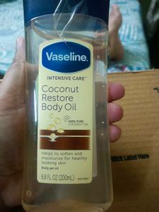 Vaseline Intensive Care Coconut Restore Body Oil