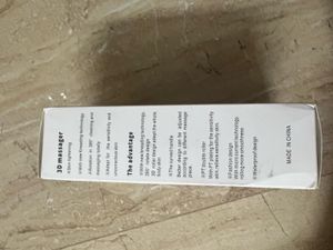 brand new Silver Facial Roller Massager