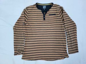 DNMX Striped Casual T-Shirt