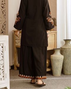 Black Kashmiri Style Co-ord set