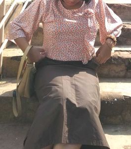 Floral Print Women's Top