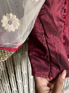 Lehenga Heavy saree With Stitched Blouse