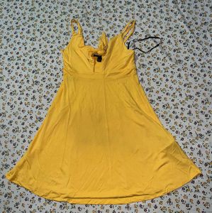 Yellow Forever 21 Mini Dress