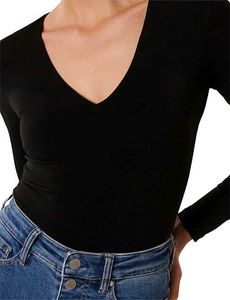 H&amp;M Black Basic Bodysuit