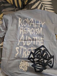 Light Blue Graphic T-Shirt