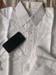 White Kurta Set