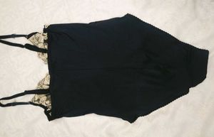 Black Lace Teddy Bodysuit