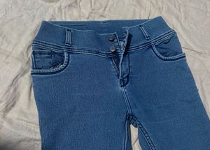 Ripped Knee Denim Jeans