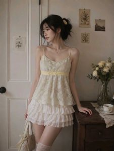 Pretty Floral Camisole Top y2k