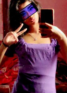 Purple Square Neck Tunic Top