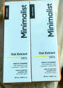 Minimalist Oat Extract Gentle Cleanser combo
