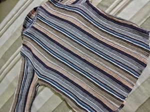 Striped Button-Up Shirt