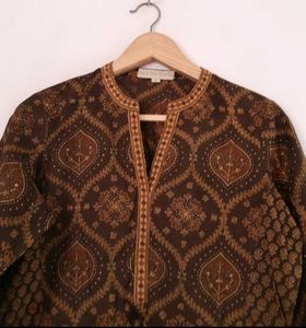 Farida Gupta Brown Tunic