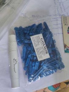 Dr. Morepen Glucometer pen & Sterile Lancets