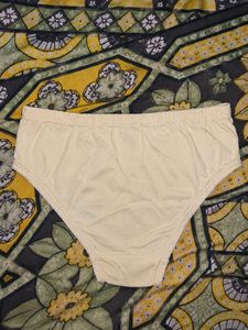 Women's Light Green Cotton Briefs