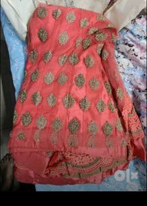 Gorgeous Pink &amp; Gold Lehenga