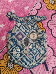 Girls Ethnic Kurta Set with Dupatta &amp; Bag