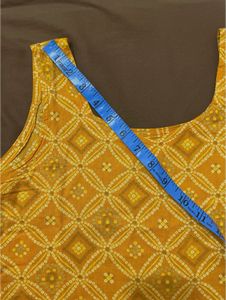 Sunny Yellow Ethnic Kurta with White Pants