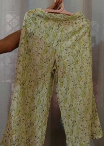 Charming Floral Printed Kurta with Matching Palazz