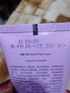 Love Nature Hand &amp; Nail Cream