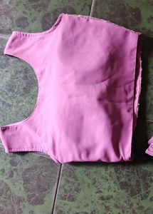 Beautiful Purple Embroidered Gown