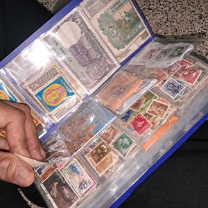 Old hobbv collectibles in Album