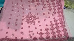 Premium original Handwork chikankari sarees