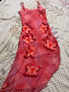 Chic Floral Print Midi Dress
